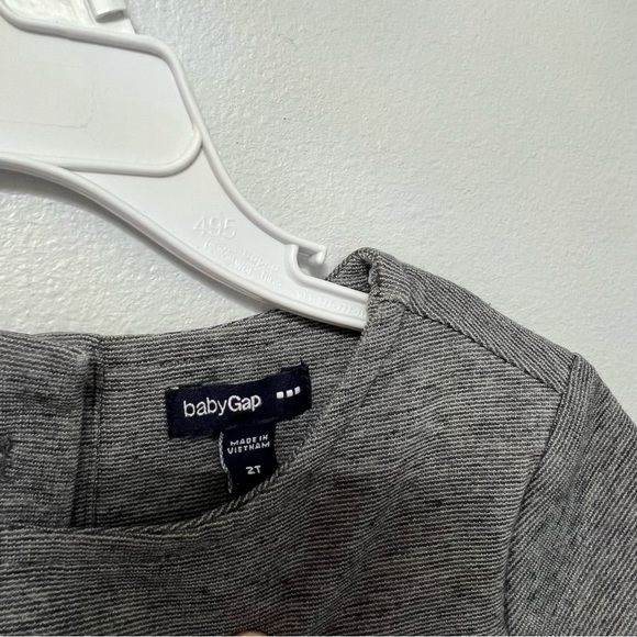 Baby Gap Toddler Girl Color Block Dress With Front Pockets Size 2 T - Picture 7 of 7